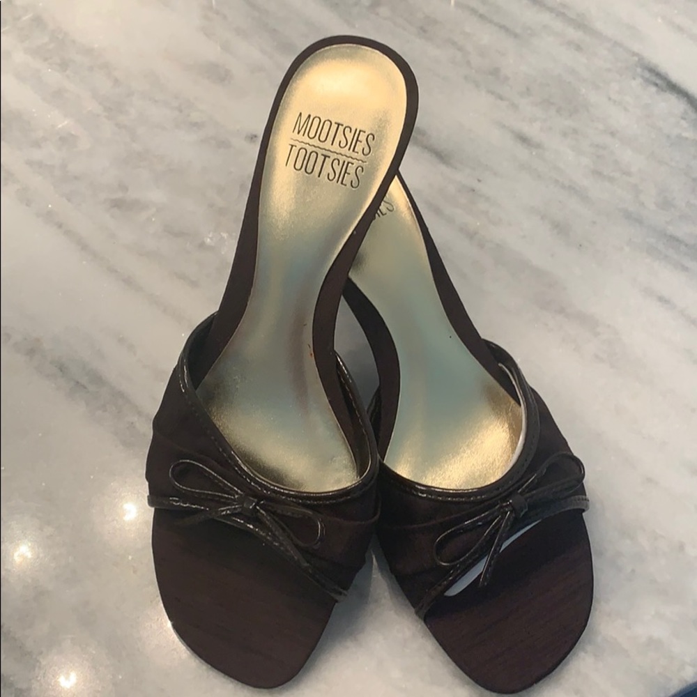Brown heels